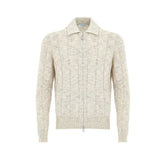 Gran Sasso Gray Wool Cardigan - IT50 | L