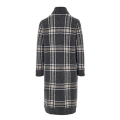 Gran Sasso Gray Wool Robe - IT44|L