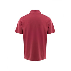 Gran Sasso Red Cotton Polo Shirt - IT50 | L