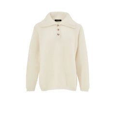 Gran Sasso White Wool Polo Shirt - IT48 | XL