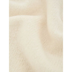 Gran Sasso White Wool Turtleneck