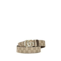 Gucci Beige Calf Leather Bos Taurus Regular Belt - 95 cm / 38 Inches
