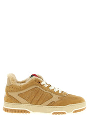 Gucci Beige Calfskin Athletic Sneakers - EU40/US10