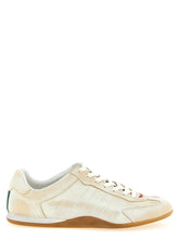 Gucci Beige Calfskin Low Top Sneakers