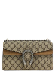 Gucci Beige Calfskin Shoulder Bag