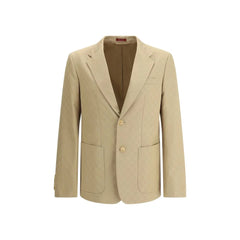Gucci Beige Cotton Blazer - IT50 | L