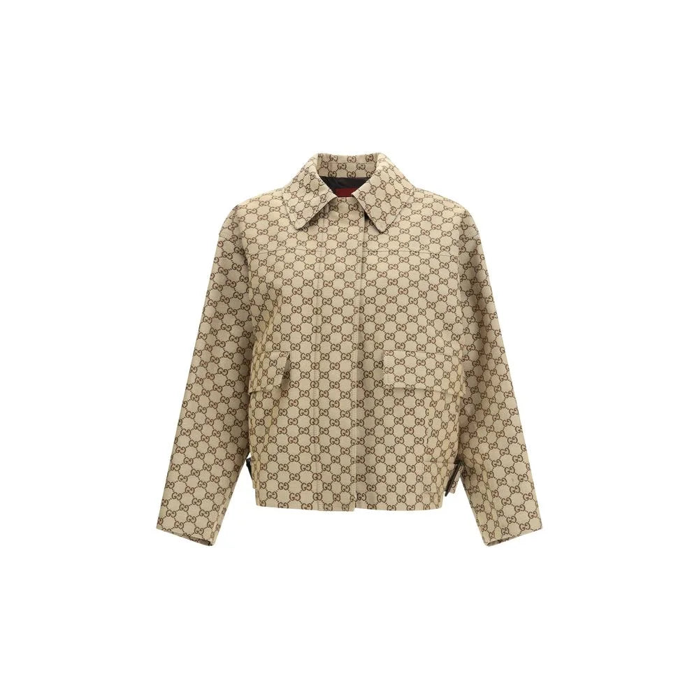 Gucci Beige Cotton Bomber - IT40 | M