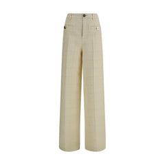 Gucci Beige Cotton Casual Pants - IT42 | L