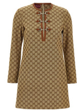 Gucci Beige Cotton Short Dress - IT42