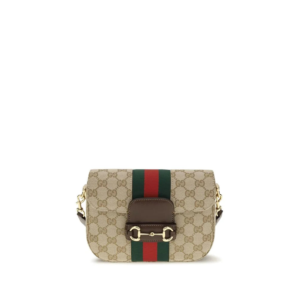 Gucci Beige Fabric Shoulder Bag