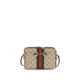 Gucci Beige Fabric Shoulder Bag