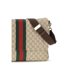 Gucci Béžová látková kabelka přes rameno