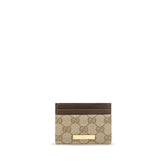 Gucci Beige Fabric Wallet
