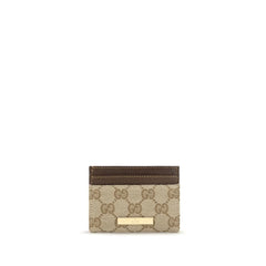 Gucci Portafoglio in Tessuto Beige