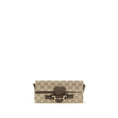 Gucci Beiges Stoff-Portemonnaie