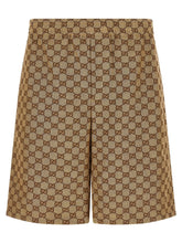 Gucci Beige Linen Bermuda Shorts - 48 | M