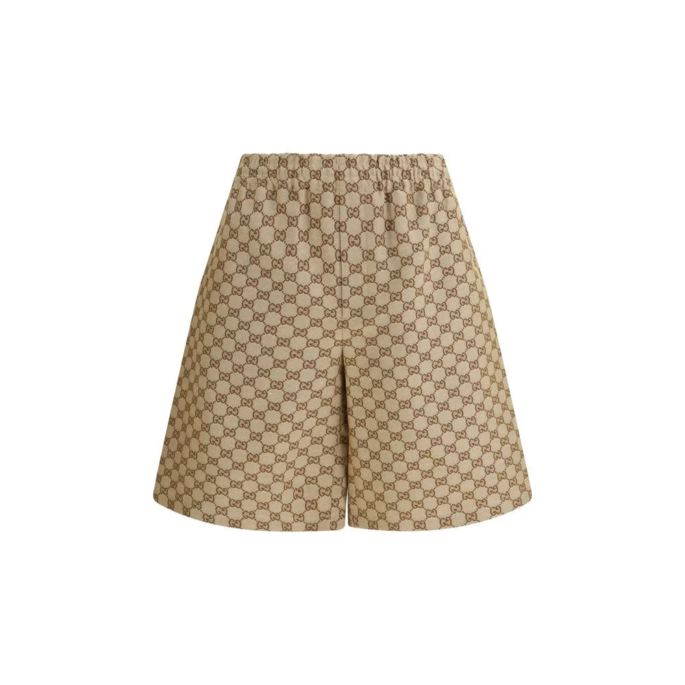 Gucci Beige Linen Bermuda Shorts - IT48 | M