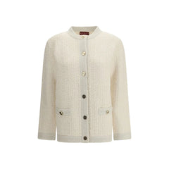 Gucci Beige Wool Cardigan - S