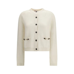 Gucci Beige Wool Cardigan - S