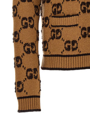 Gucci Beige Wool Cardigan - XS