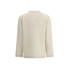 Gucci Beige Wool Cardigan - XS