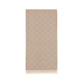 Gucci Beige Wool Oves Aries Foulard