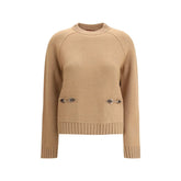 Gucci Beige Wool Sweatshirt - M - Sweatshirts