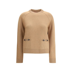 Gucci Beige Wool Sweatshirt - M - Sweatshirts