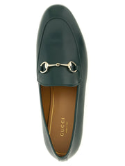 Gucci Zweifarbige Kalbsleder-Slip-On-Loafer - EU38/US8