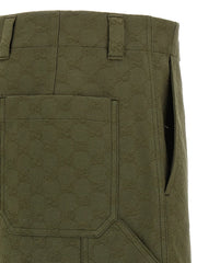 Gucci Bicolor Cotton Bermuda Shorts - IT50 | L