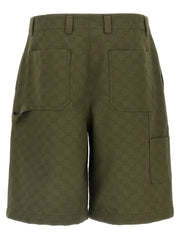 Gucci Bicolor Cotton Bermuda Shorts - IT50 | L