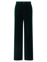 Gucci Bicolor Cotton Casual Pants