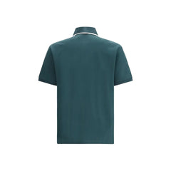 Gucci Bicolor Cotton Polo Shirt - M