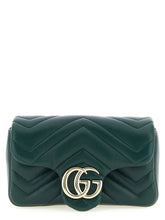 Τσάντα ώμου Gucci δίχρωμη από δέρμα αρνίσιου