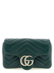 Gucci Bicolor Lamb Leather Shoulder Bag