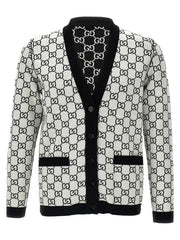 Gucci Bicolor Wool Cardigan - L