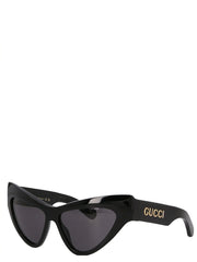 Gucci must atsetaatpäikeseprillid