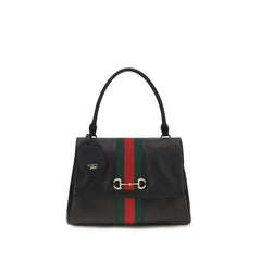 Gucci Black Calf Leather Bos Taurus Handbag