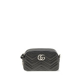 Gucci Black Calf Leather Bos Taurus Handbag