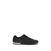 Gucci Black Calf Leather Bos Taurus Low Top Sneakers - EU39.5/US6.5