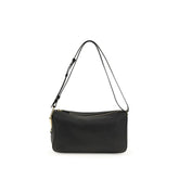Gucci Black Calf Leather Bos Taurus Shoulder Bag