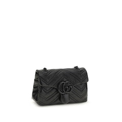 Gucci Black Calf Leather Bos Taurus Shoulder Bag