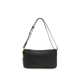 Sac bandoulière Gucci noir en cuir de veau Bos Taurus