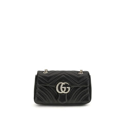 Gucci Black Calf Leather Bos Taurus Shoulder Bag