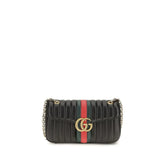 Gucci Black Calf Leather Bos Taurus Shoulder Bag