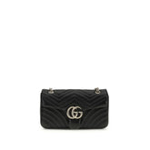 Gucci Black Calf Leather Bos Taurus Shoulder Bag