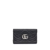 Gucci Black Calf Leather Bos Taurus Shoulder Bag