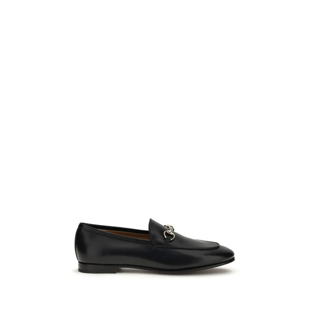 Șlapi din piele de vițel neagră Bos Taurus Gucci
