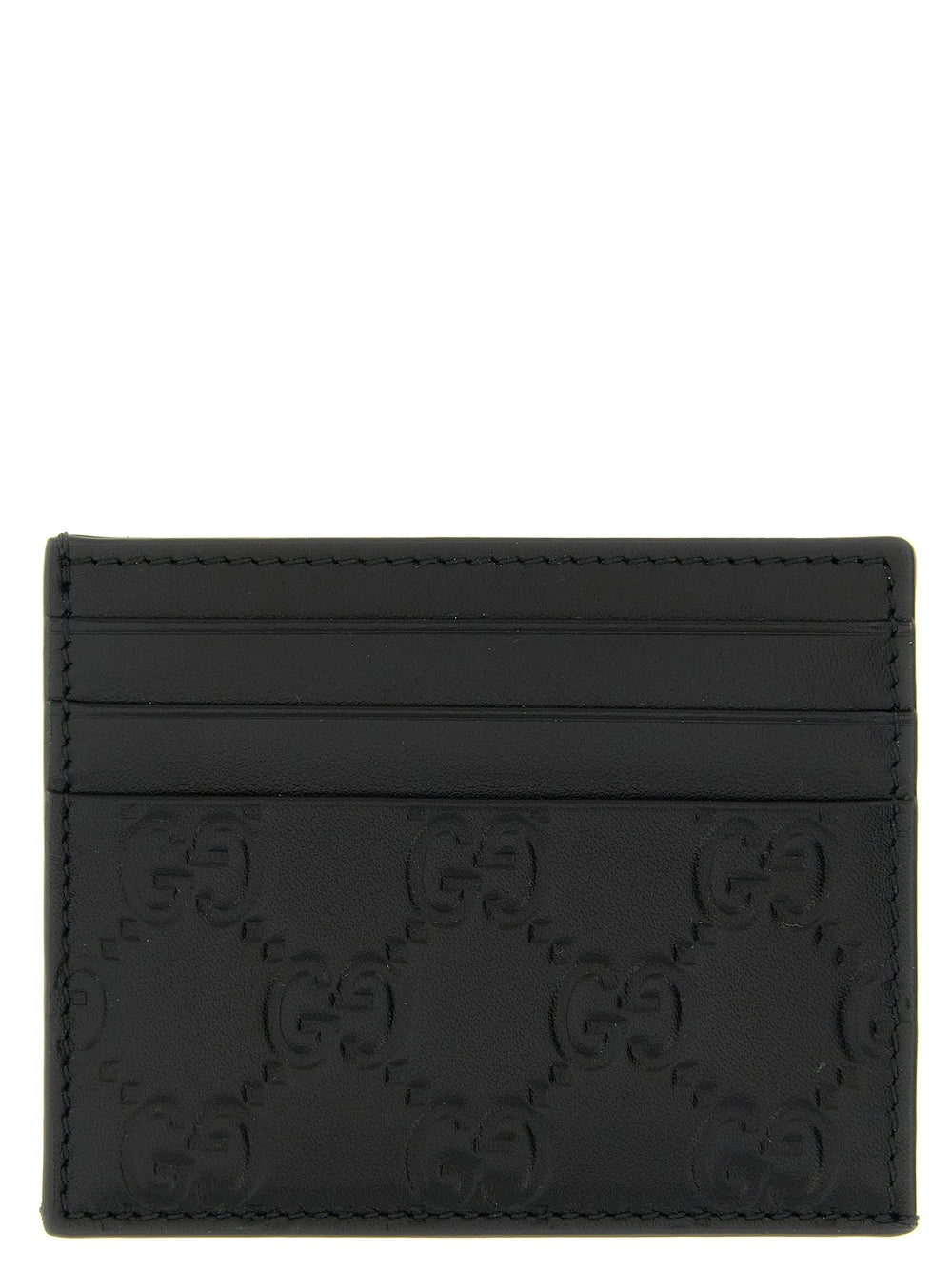 Gucci Black Calfskin Cardholder