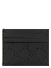 Gucci Black Calfskin Cardholder
